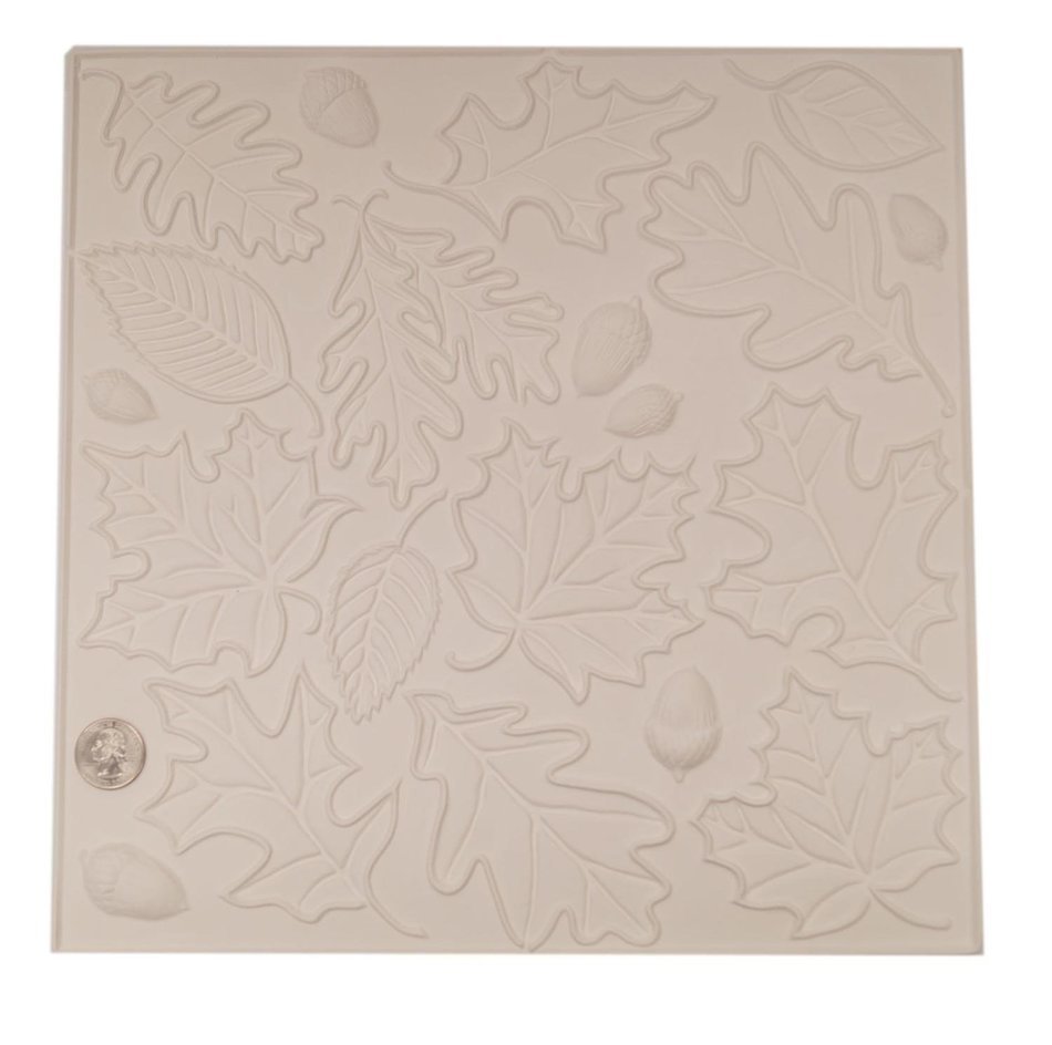 Leaf And Acorn Texture Mold