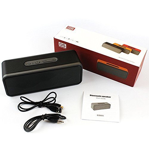 Wireless Bluetooth Speaker, Super Bass Hands-free Sound Box ,with Built-In Microphone and TF Card Port, Perfect... N5