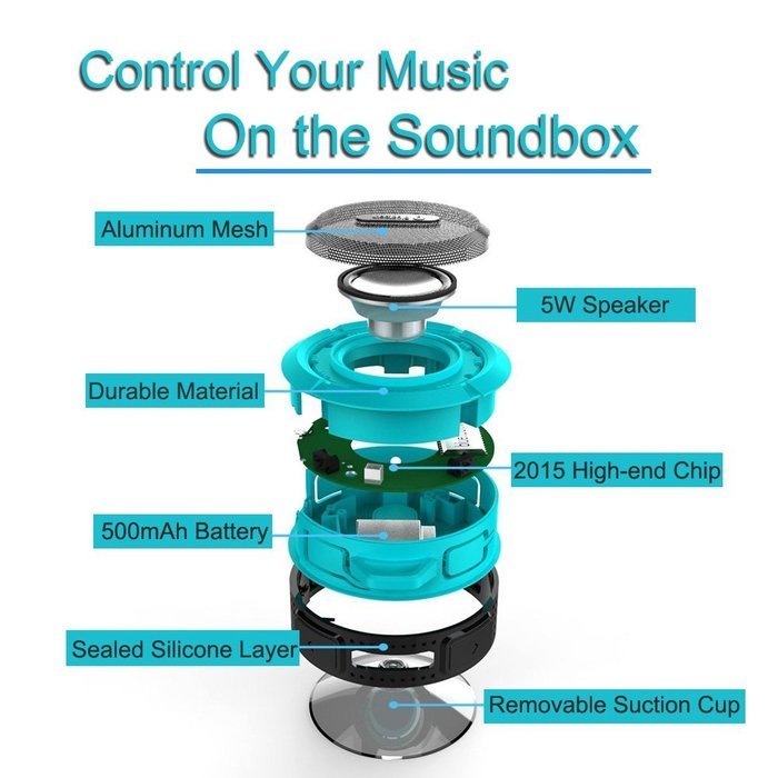 Rotibox Mini Soundbar Ultra Compact Portable Mutimedia Wireless Stereo Bluetooth Speaker HiFi Powerful Crystal... N12