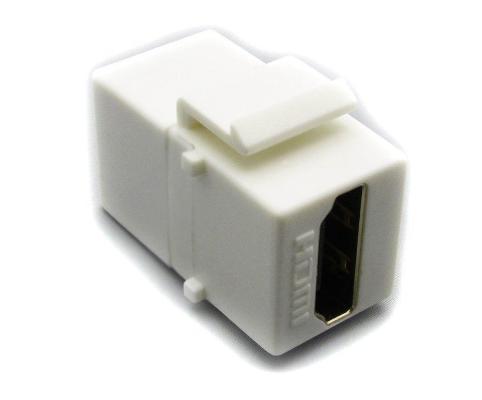 RiteAV HDMI 2.0 Black Keystone Adapter Coupler Female to Female N4