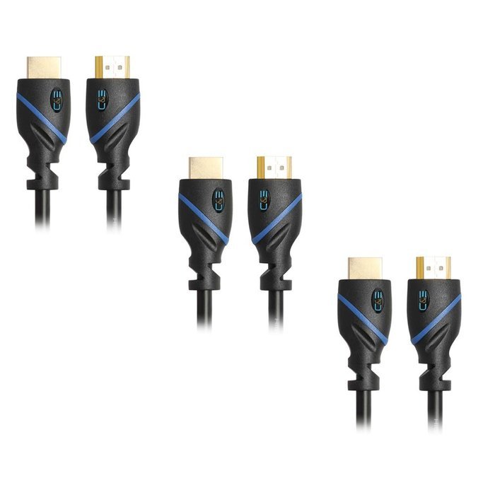 High Speed HDMI Cable 30 Feet with Ethernet - Supports 3D and Audio Return [Latest Version], 1-Pack