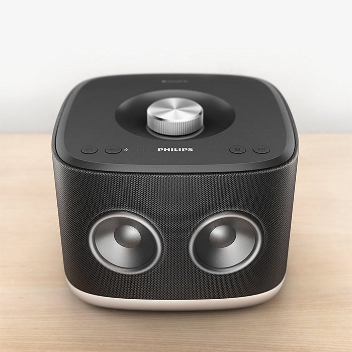 Philips Izzy BM5B/37 Wireless Multiroom Speaker (Black) N8