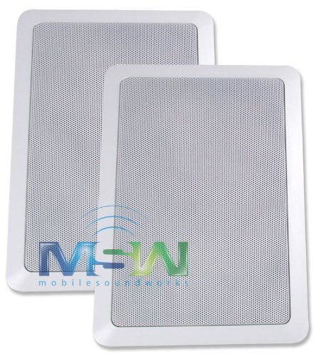 PBX (PowerBass) Home Audio MC-6.5W 6-1/2" M-Series Integra Cinema 2-Way In-Wall Speakers