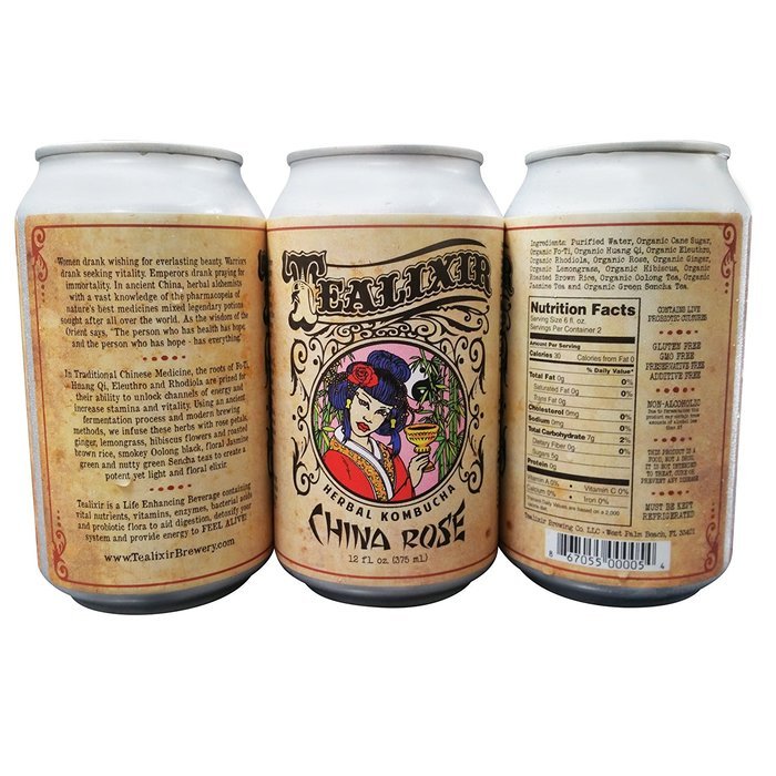 TEALIXIR HERBAL KOMBUCHA - Variety Pack - Inspired by the traditions of Ayurveda, Traditional Chinese Medicine... N3