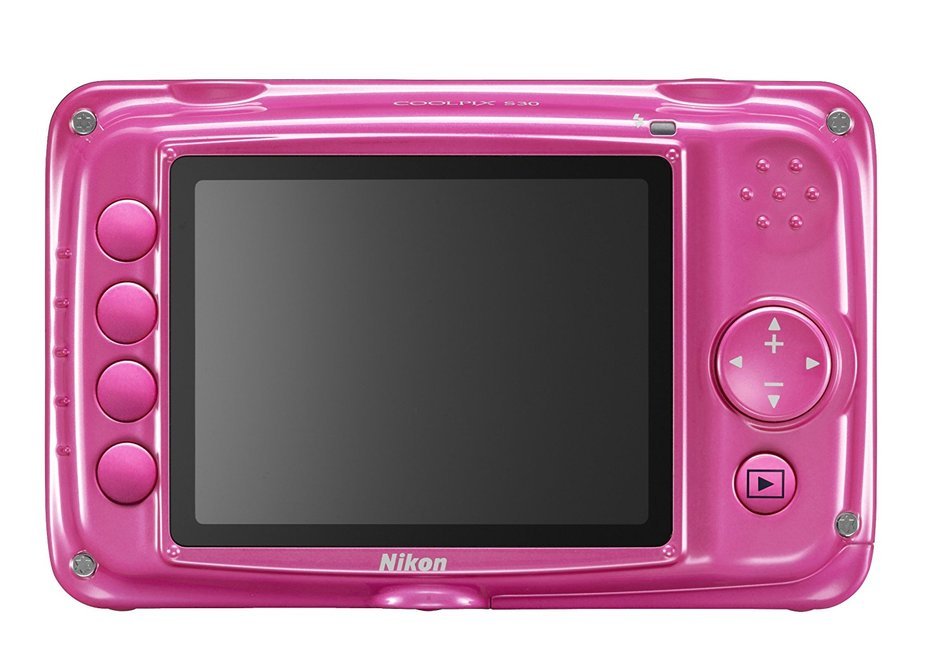 Nikon COOLPIX S30 10.1 MP Digital Camera with 3x Zoom Nikkor Glass Lens and 2.7-inch LCD (Blue) N15
