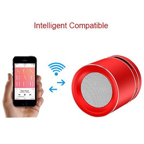 Wireless Bluetooth Speaker, Steoro Handsfree Mini size With Mic, Wireless Calling Soundbox Support 3.5mm Audio... N8