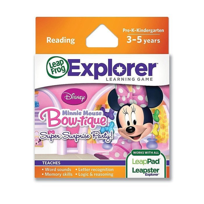 LEAPFROG ENTERPRISES Explorer Minnies Bowtique Prty / 39126 /