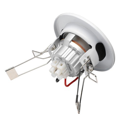 KEF CI50 Round Chrome In-Ceiling Speaker Architectural Loudspeaker (Single)