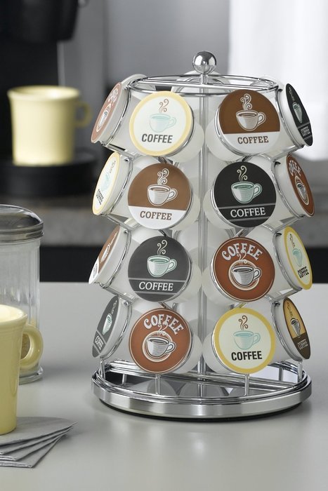 28 Capacity K-Cup Carousel (Chrome) - Nifty N2