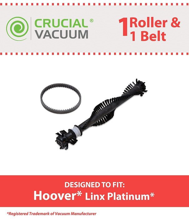 Hoover Linx Platinum Roller & Belt Kit Fits Stick Vacuum BH50010 & BH50010CA, Cyclonic Stick Vacuum SH20030 &...