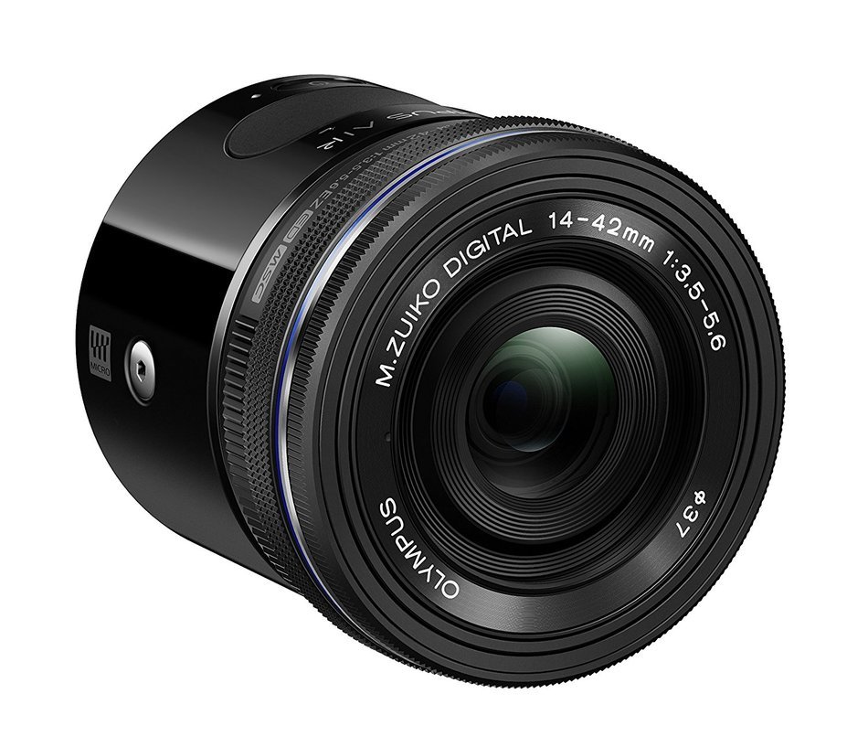 Olympus Air A01 Black Body with Black 14-42mm EZ Lens N11