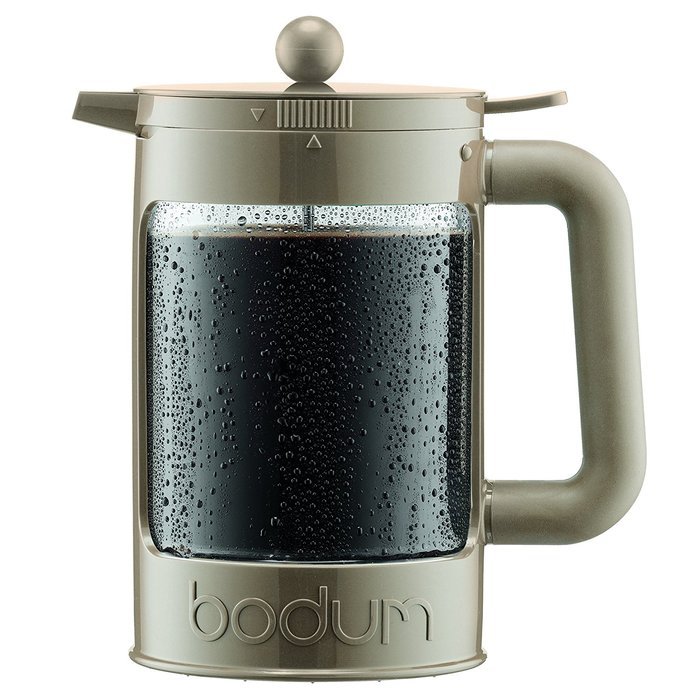 Bodum K11683-133 Bean Set Ice Coffee Maker, 12 Cup/51 oz, Sand N2