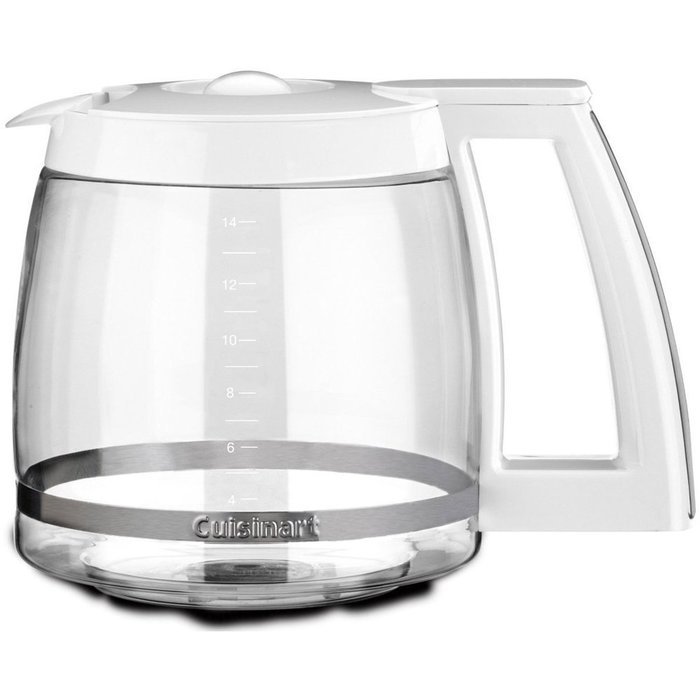Cuisinart Perfec Temp 14-Cup Programmable Coffeemaker, White (Certified Refurbished)