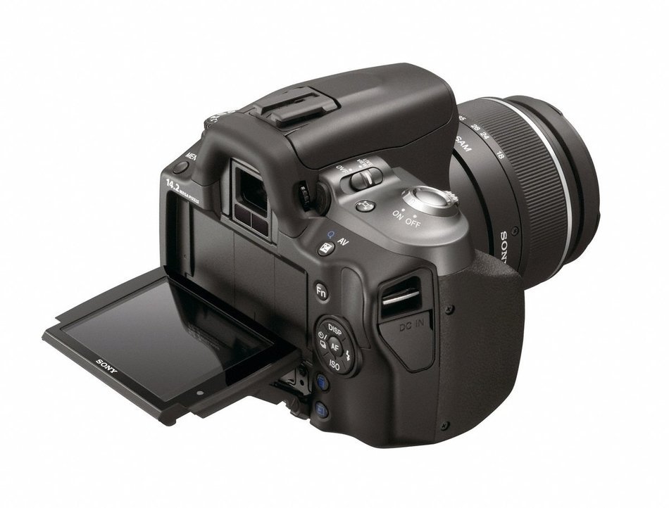 Sony Alpha A380L 14.2 MP Digital SLR Camera with Super SteadyShot INSIDE Image Stabilization and 18-55mm Lens N25