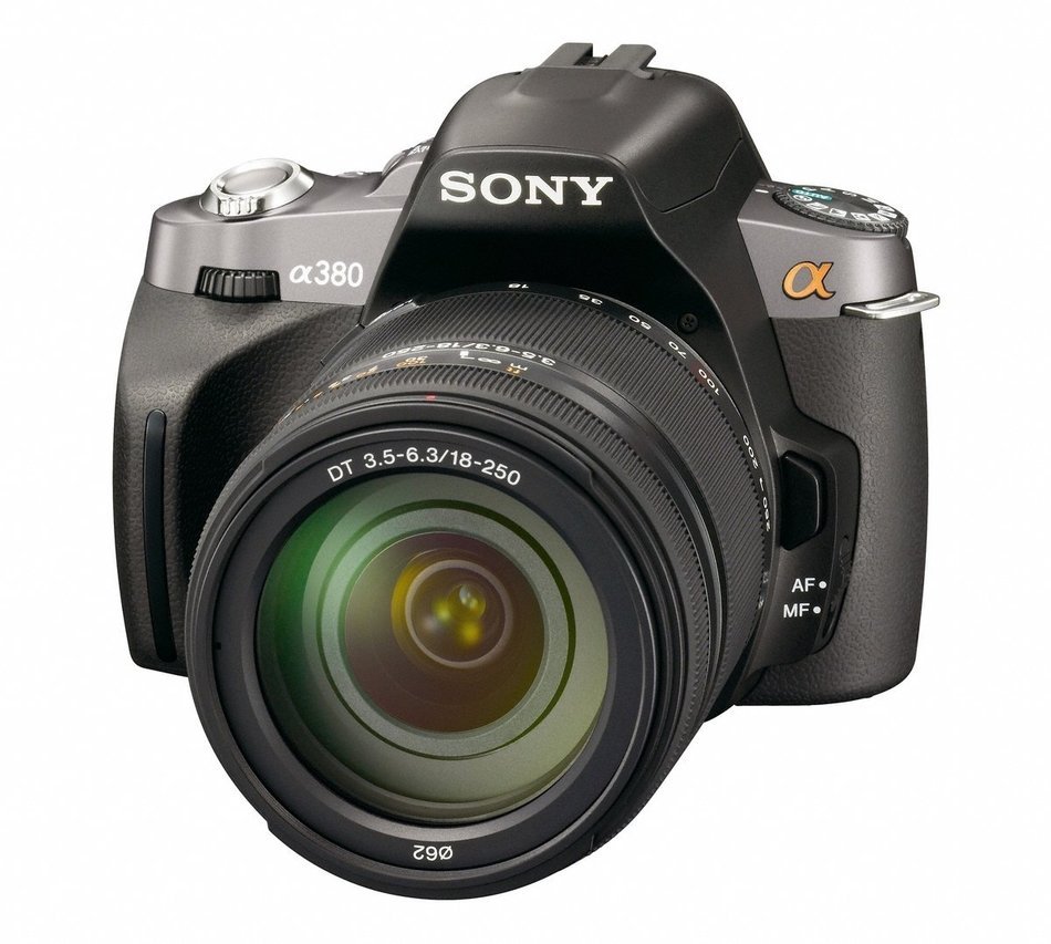 Sony Alpha A380L 14.2 MP Digital SLR Camera with Super SteadyShot INSIDE Image Stabilization and 18-55mm Lens N26