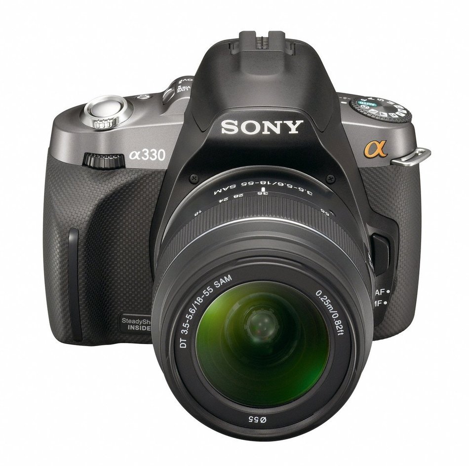 Sony Alpha A380L 14.2 MP Digital SLR Camera with Super SteadyShot INSIDE Image Stabilization and 18-55mm Lens N29