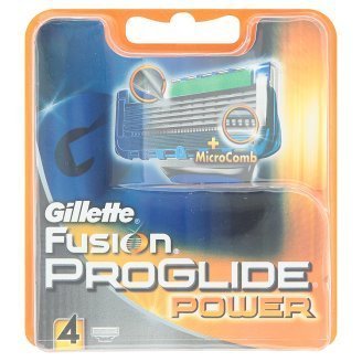 Men blade,Gillette Fusion Proglide Power Blade 4pcs free image download