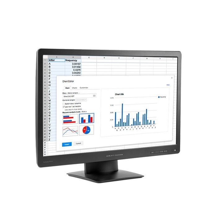 PrivacyView PVH2411 24-Inch LED Monitor Integrated 3M Privacy Filter HP Display N2
