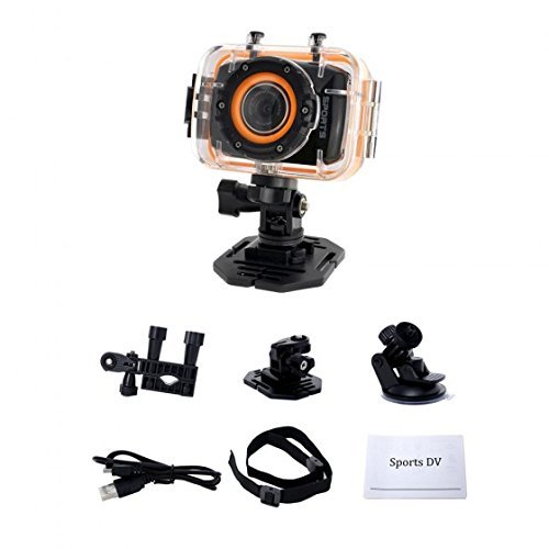 ACOSUN 1080P Touch Screen Sports Action Camera Mini Digital Camcorder with Waterproof Case