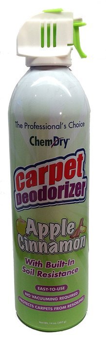 Chem-Dry Carpet Deodorizer (Apple Cinnamon) - with Built-in Soil Resistance