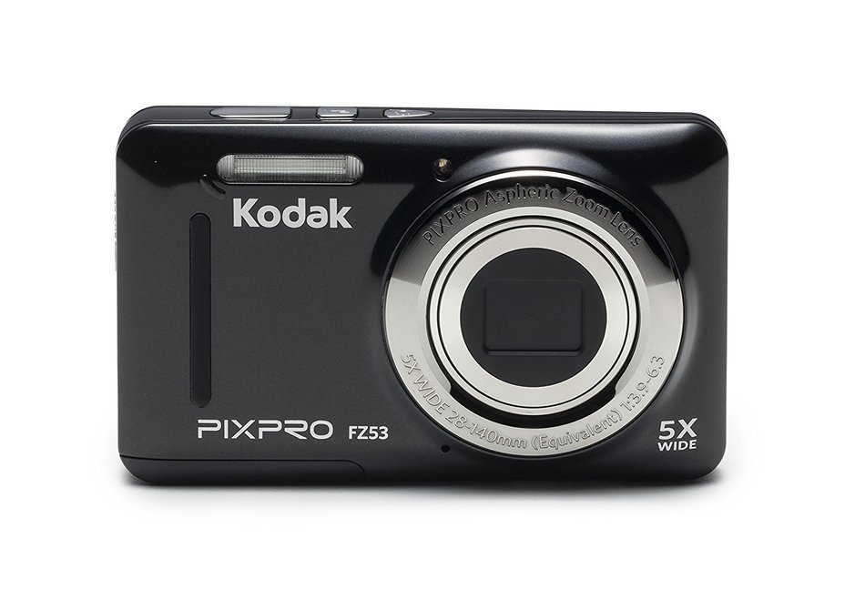 Kodak FZ53-BL Point and Shoot Digital Camera with 2.7" LCD, Blue