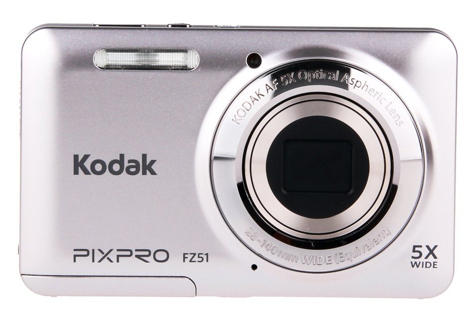 Kodak FZ53-BL Point and Shoot Digital Camera with 2.7" LCD, Blue N2