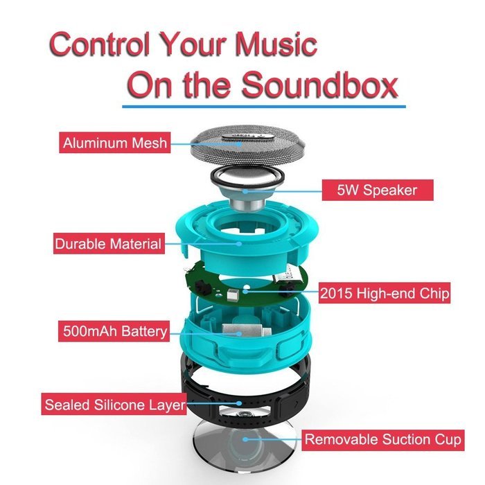 Rotibox Mini Soundbar Ultra Compact Portable Mutimedia Wireless Stereo Bluetooth Speaker HiFi Powerful Crystal... N18