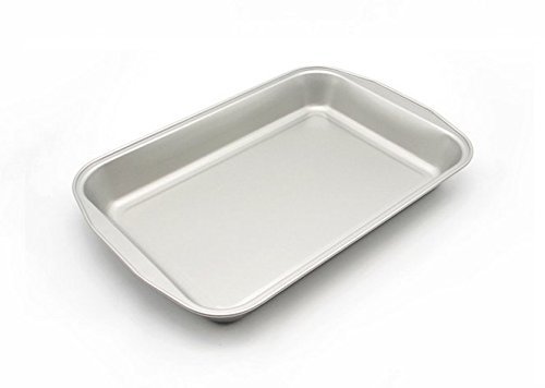 Astra Gourmet 16 x 11 Inch Large Roasting Pan/Baking Pan with Ultra Nonstick Coating