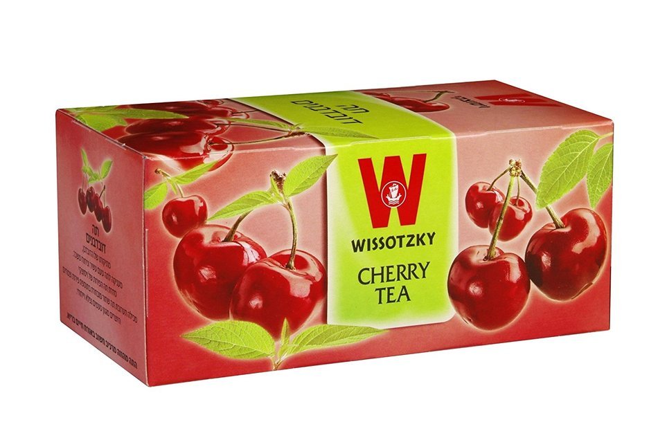 Wissotzky Tea Cherry Tea /Box of 25 bags [Misc.]
