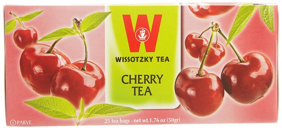 Wissotzky Tea Cherry Tea /Box of 25 bags [Misc.] N4