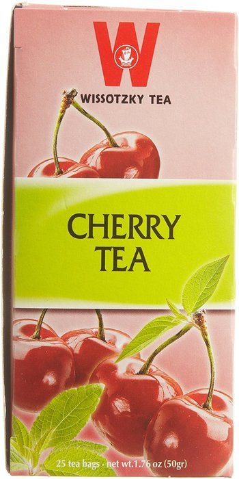 Wissotzky Tea Cherry Tea /Box of 25 bags [Misc.] N5