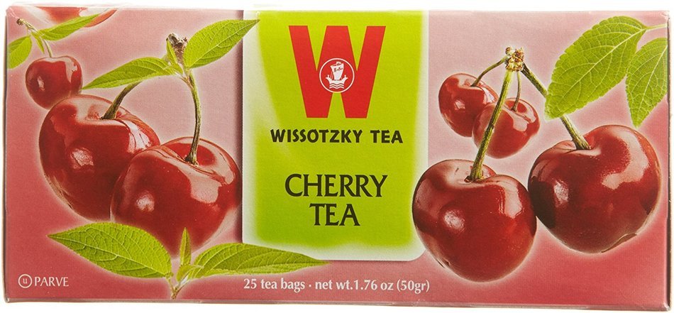 Wissotzky Tea Cherry Tea /Box of 25 bags [Misc.] N6
