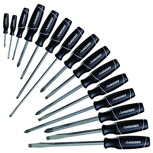 Screwdriver Set (15-Piece) by Husky