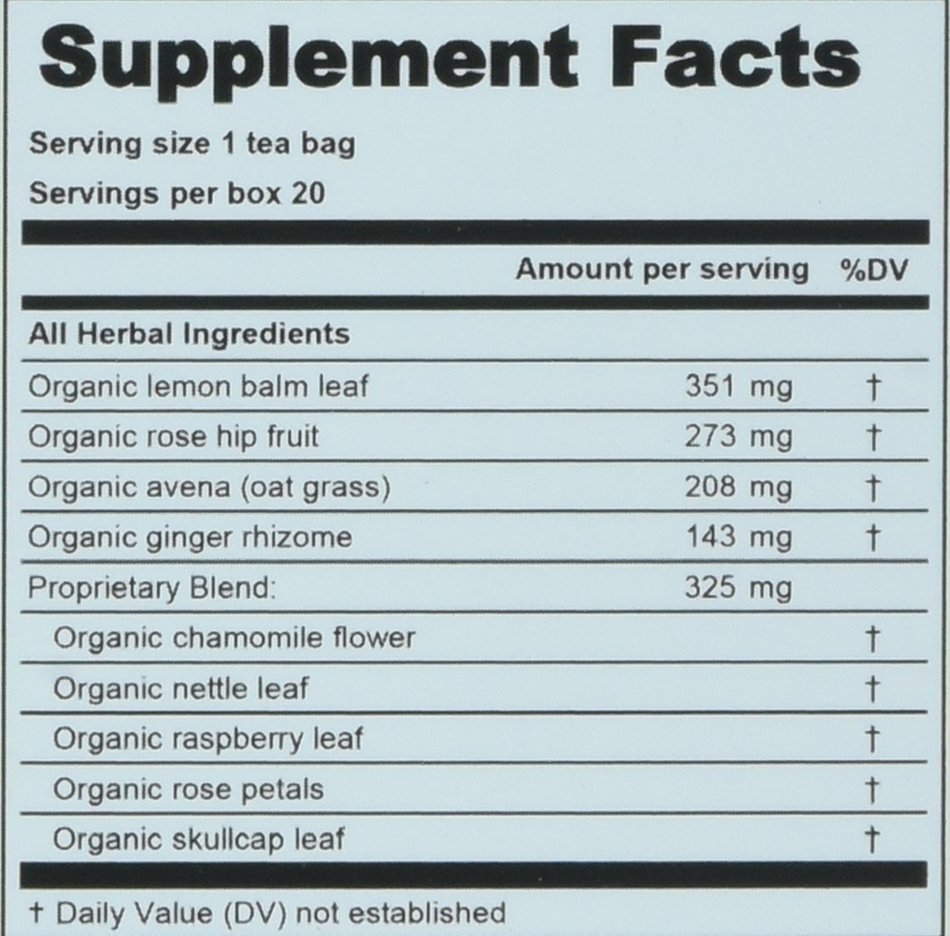 Lifestyle Awareness Teas, Caffeine Free Dandy Liver Detox Tea, 20 Count N29