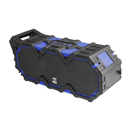 Altec Lansing IMW888-SBLUE Super Life Jacket Wireless Waterproof Speaker w/Microphone, Superman Blue N9