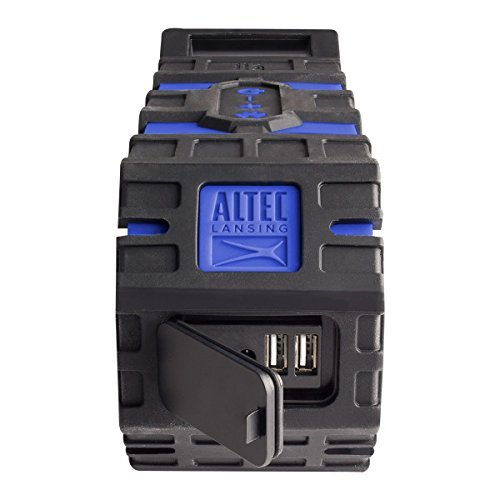 Altec Lansing IMW888-SBLUE Super Life Jacket Wireless Waterproof Speaker w/Microphone, Superman Blue N10