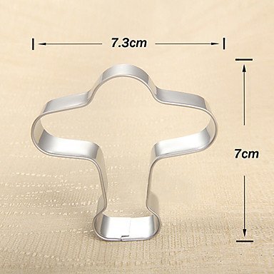 Sher Vehicle's Airplane Shape Cookie Cutters Fruit Cut Molds Stainless Steel