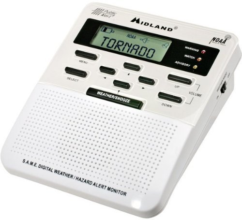 Midland WR-100 WeatherAlert All-Hazard Weather Radio (Discontinued by Manufacturer)