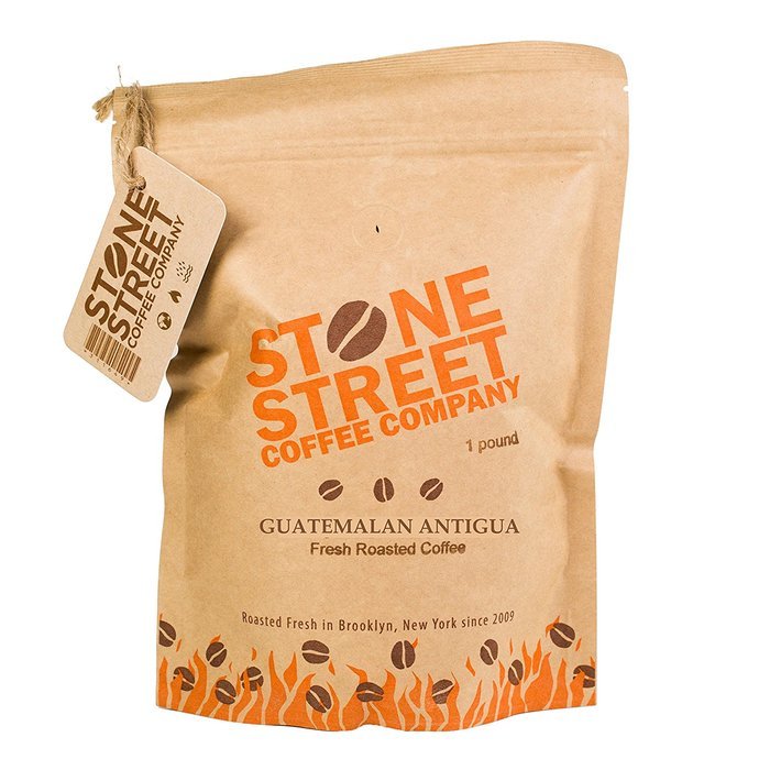 DARK GUATEMALA ANTIGUA Whole Bean Gourmet Coffee | 1 LB Bag | Volcanic/High Altitude Soil - Single Origin Grown... N2