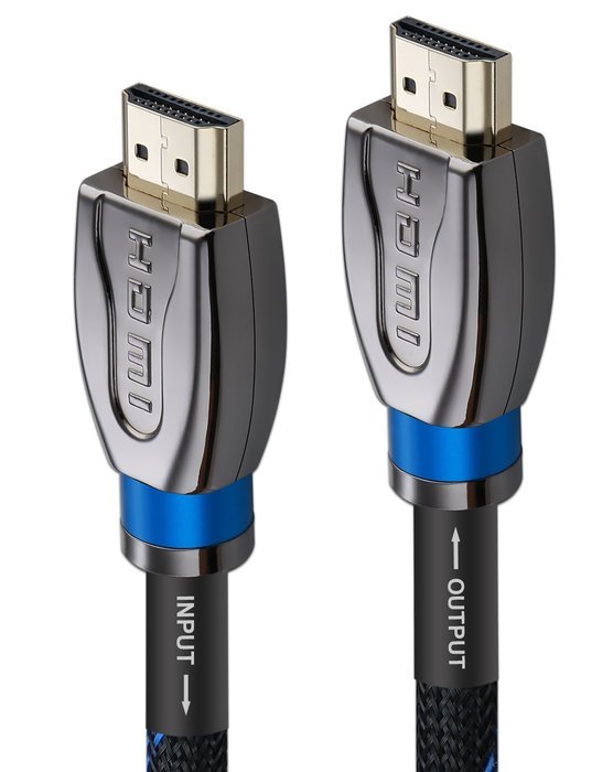 JINPIN HDMI Cable 12ft-blue is a Ultra High Speed HDMI ethernet cable.The 4k audio cable Support 1080P, 3D,4k,... N24