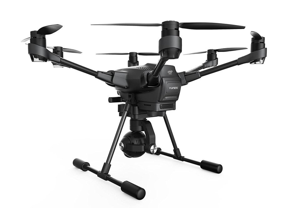 Yuneec Typhoon H Hexacopter Drone Starter Kit - Wizard Wand, 64GB SD Card, Extra Propellers, XY Find It Beacon... N2