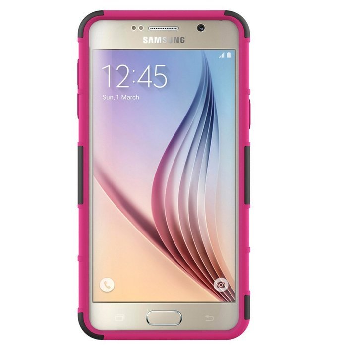 Galaxy Note 5 Case, HLCT Rugged Shock Proof Dual-Layer Case with Built-In Kickstand for Samsung Galaxy Note 5...