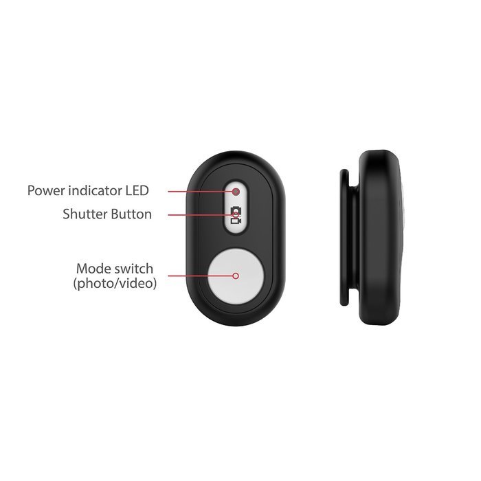 YI 4K Action Camera with Selfie Stick & Bluetooth Remote (US Edition) Night Black N21