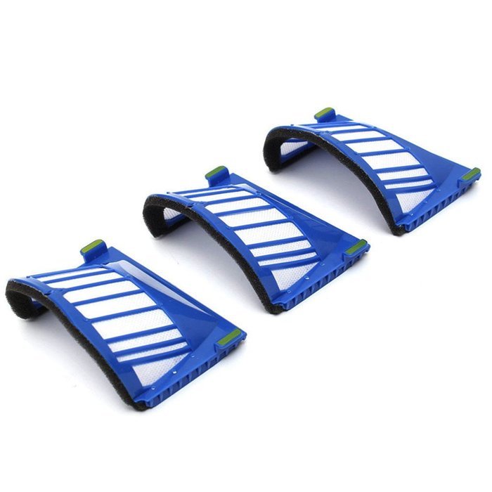 Lsgoodcare Aero Vac Filters+ Bristle Brush & Flexible Beater Brush Replacement Kit+ 6-Armed Side Brush + Cleaning... N2