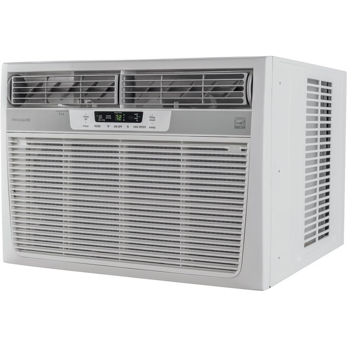 Frigidaire 15,100 BTU 115V Window-Mounted Median Air Conditioner with Temperature Sensing Remote Control N2