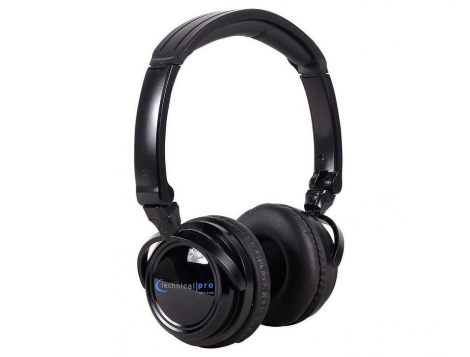 Technical Pro HP500BT Wireless Headphone with Bluetooth Compatibility, 20Hz-20KHz Frequency Response, 32ohm Impedance...