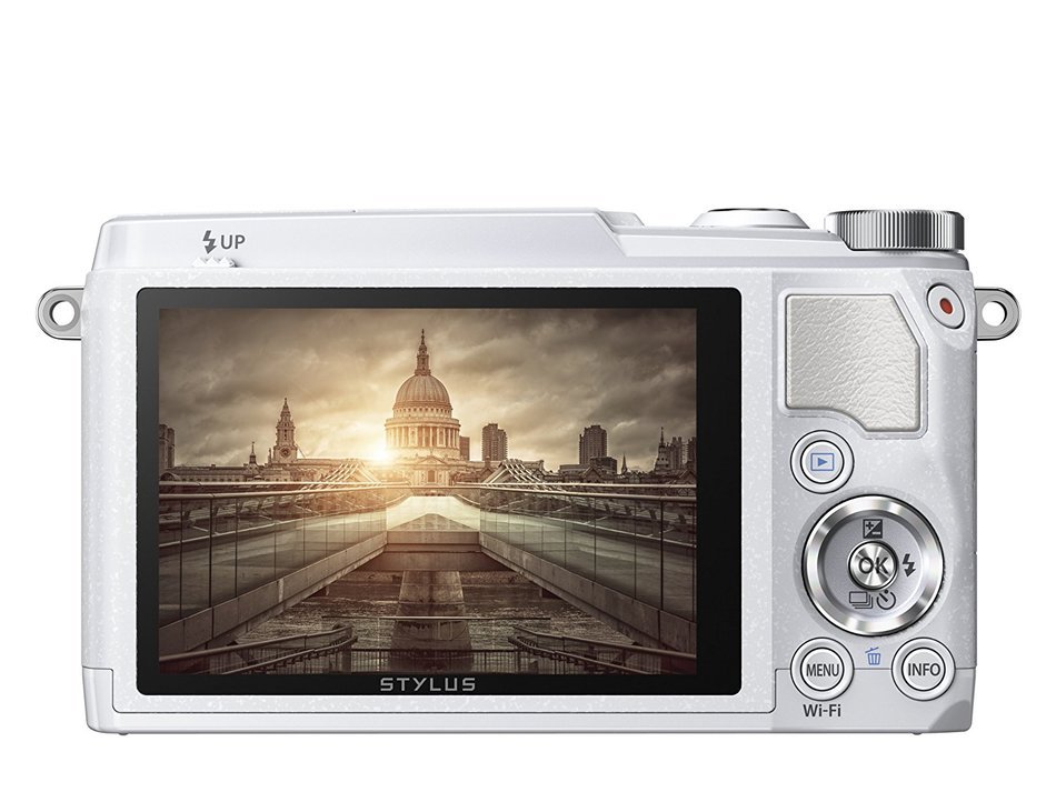 Olympus SH-1 16 MP Digital Camera (Black) - International Version (No Warranty) N14