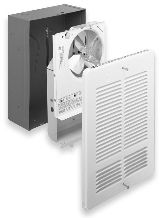 King W2420 240-Volt 2000-Watt Electric Wall Heater, Bright White N5