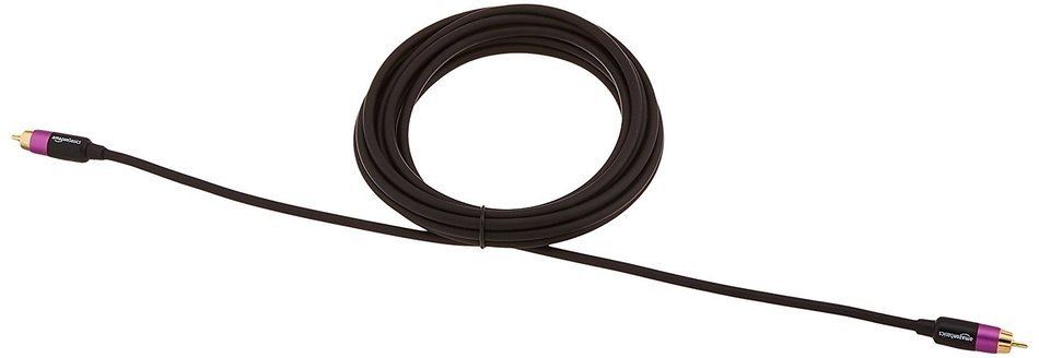 AmazonBasics Subwoofer Cable - 50 Feet N11