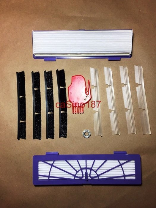Neato BotVac Blade Brush Bar & Bearing 65 70e,75,80,85 Bristle combo pet filter tool